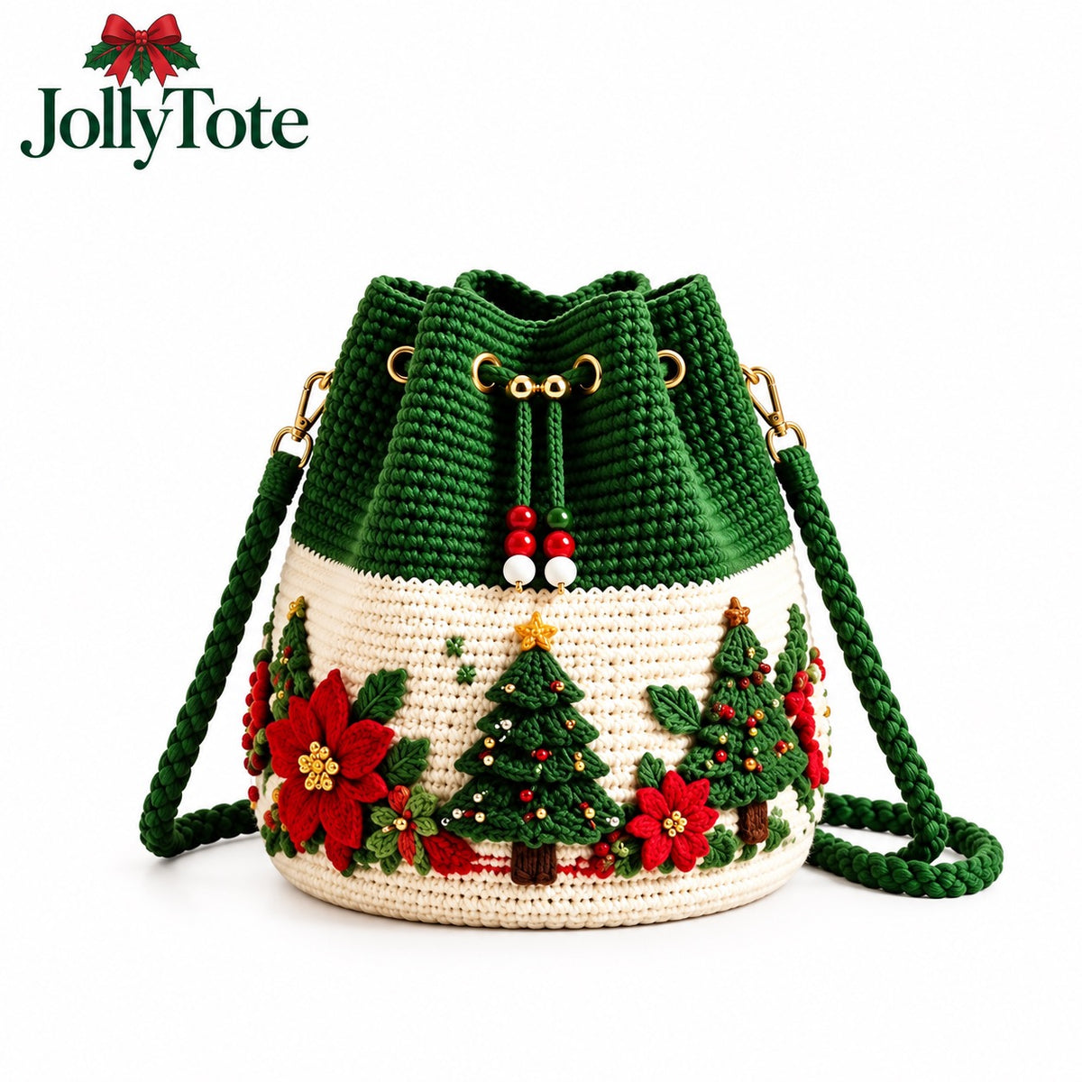 JollyTote™ - Festive Crochet Bags